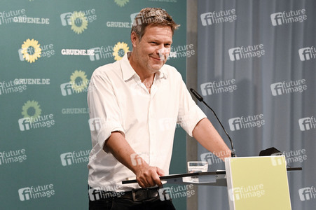 Pressekonferenz mit Robert Habeck in Berlin