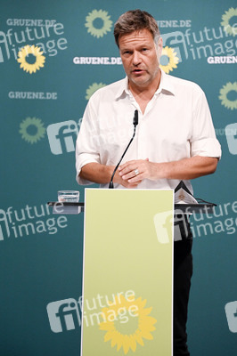 Pressekonferenz mit Robert Habeck in Berlin