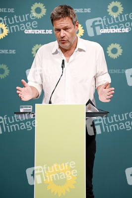 Pressekonferenz mit Robert Habeck in Berlin