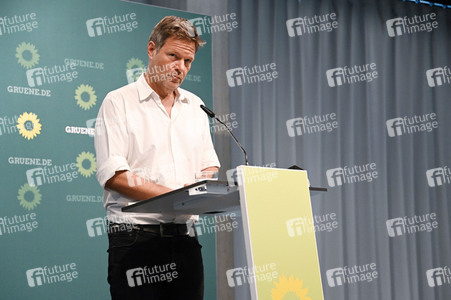 Pressekonferenz mit Robert Habeck in Berlin