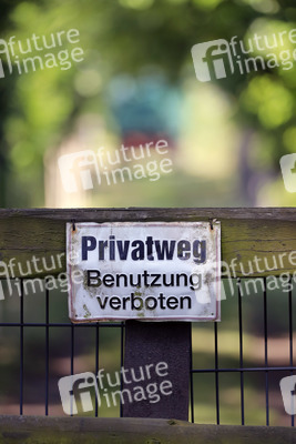 Symbolfoto Privatweg