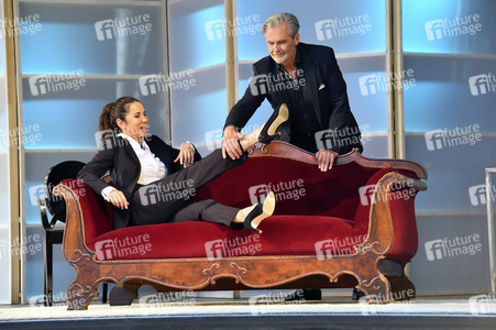 Theaterprobe 'Das Blaue vom Himmel' in München