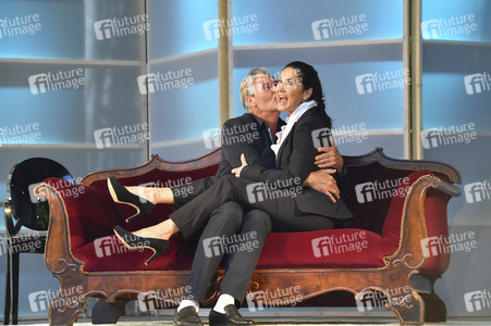 Theaterprobe 'Das Blaue vom Himmel' in München