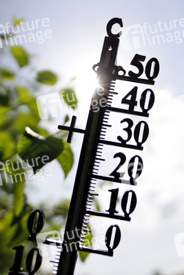 Symbolfoto Sommerliche Temperaturen