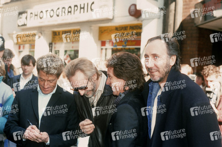 Pressetermin mit The Who in London