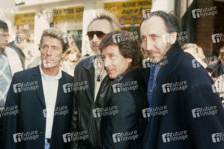 Pressetermin mit The Who in London