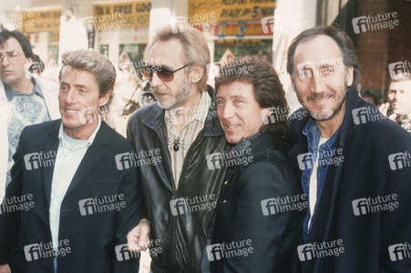 Pressetermin mit The Who in London