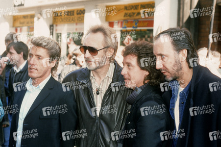 Pressetermin mit The Who in London
