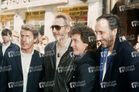 Pressetermin mit The Who in London