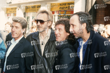 Pressetermin mit The Who in London