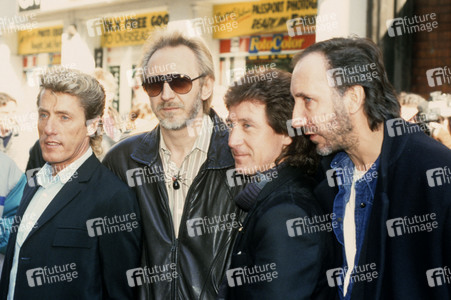 Pressetermin mit The Who in London