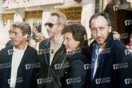 Pressetermin mit The Who in London