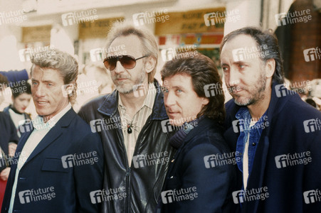 Pressetermin mit The Who in London