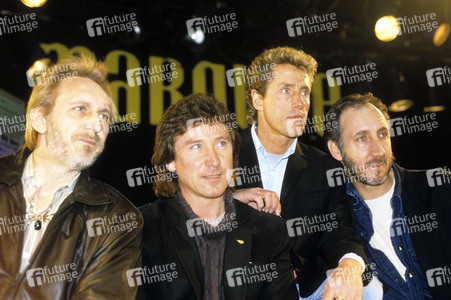 Pressetermin mit The Who in London