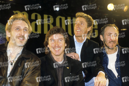 Pressetermin mit The Who in London