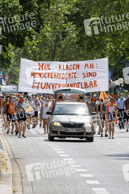 Demo für Menschenrechte in Bonn