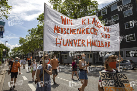 Demo für Menschenrechte in Bonn