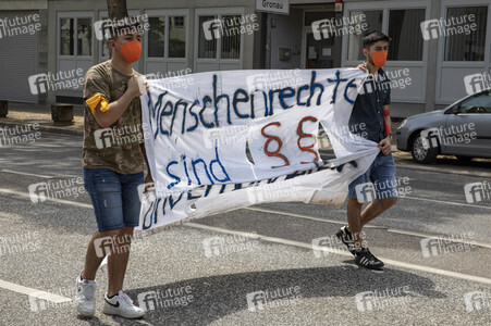 Demo für Menschenrechte in Bonn