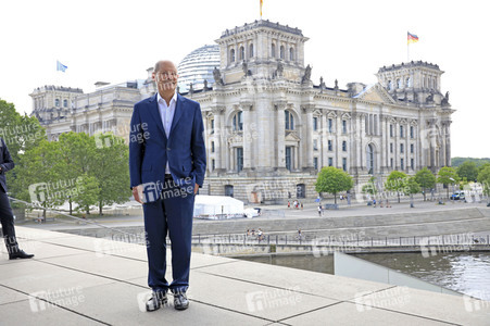 Fototermin mit dem SPD-Kanzlerkandidaten Olaf Scholz in Berlin