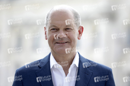 Fototermin mit dem SPD-Kanzlerkandidaten Olaf Scholz in Berlin