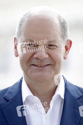 Fototermin mit dem SPD-Kanzlerkandidaten Olaf Scholz in Berlin