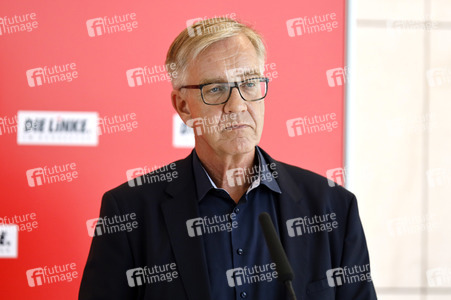 Pressestatement der Partei Die Linke in Berlin