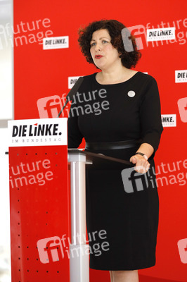Pressestatement der Partei Die Linke in Berlin