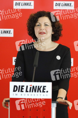 Pressestatement der Partei Die Linke in Berlin