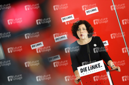 Pressestatement der Partei Die Linke in Berlin