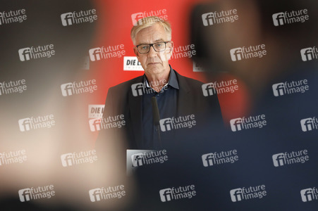Pressestatement der Partei Die Linke in Berlin