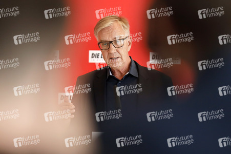 Pressestatement der Partei Die Linke in Berlin