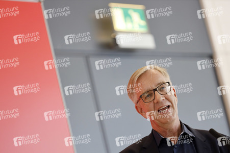 Pressestatement der Partei Die Linke in Berlin