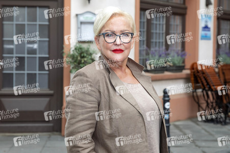 Fototermin mit Angelika Milster in Köln