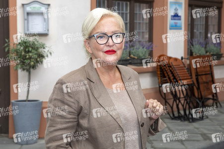 Fototermin mit Angelika Milster in Köln