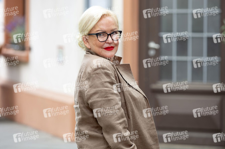 Fototermin mit Angelika Milster in Köln