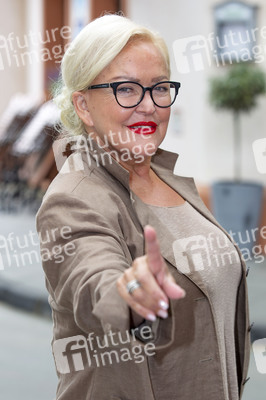 Fototermin mit Angelika Milster in Köln