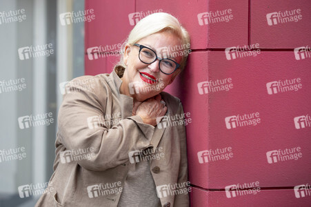 Fototermin mit Angelika Milster in Köln