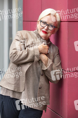Fototermin mit Angelika Milster in Köln