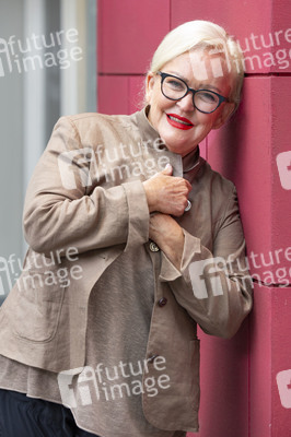 Fototermin mit Angelika Milster in Köln