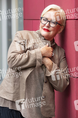 Fototermin mit Angelika Milster in Köln