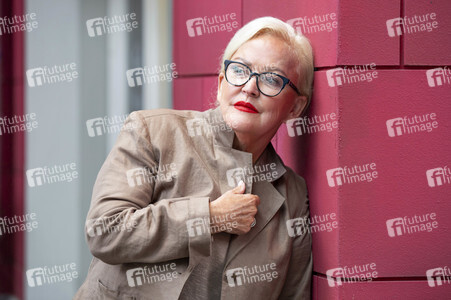 Fototermin mit Angelika Milster in Köln