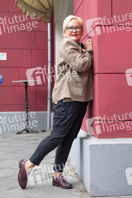 Fototermin mit Angelika Milster in Köln