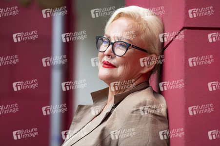 Fototermin mit Angelika Milster in Köln