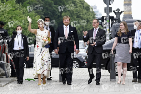 Fototermin mit König Willem-Alexander und Königin Maxima der Niederlande in Berlin