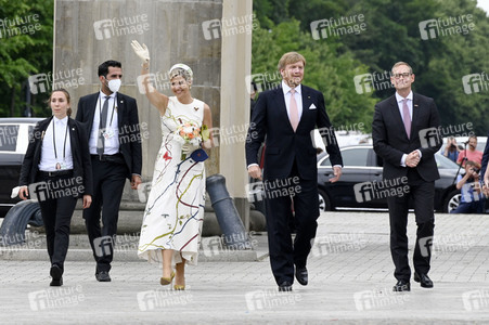 Fototermin mit König Willem-Alexander und Königin Maxima der Niederlande in Berlin
