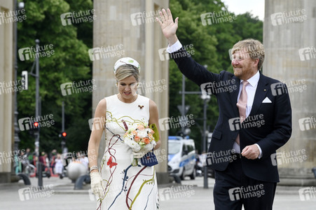 Fototermin mit König Willem-Alexander und Königin Maxima der Niederlande in Berlin