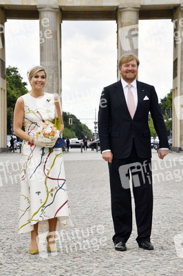 Fototermin mit König Willem-Alexander und Königin Maxima der Niederlande in Berlin