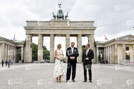 Fototermin mit König Willem-Alexander und Königin Maxima der Niederlande in Berlin