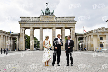 Fototermin mit König Willem-Alexander und Königin Maxima der Niederlande in Berlin