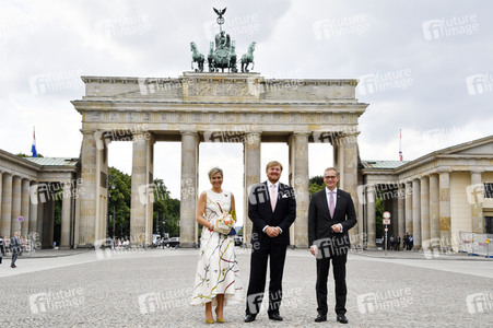 Fototermin mit König Willem-Alexander und Königin Maxima der Niederlande in Berlin